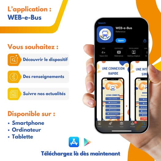 Photo de L'application WEB-e-Bus