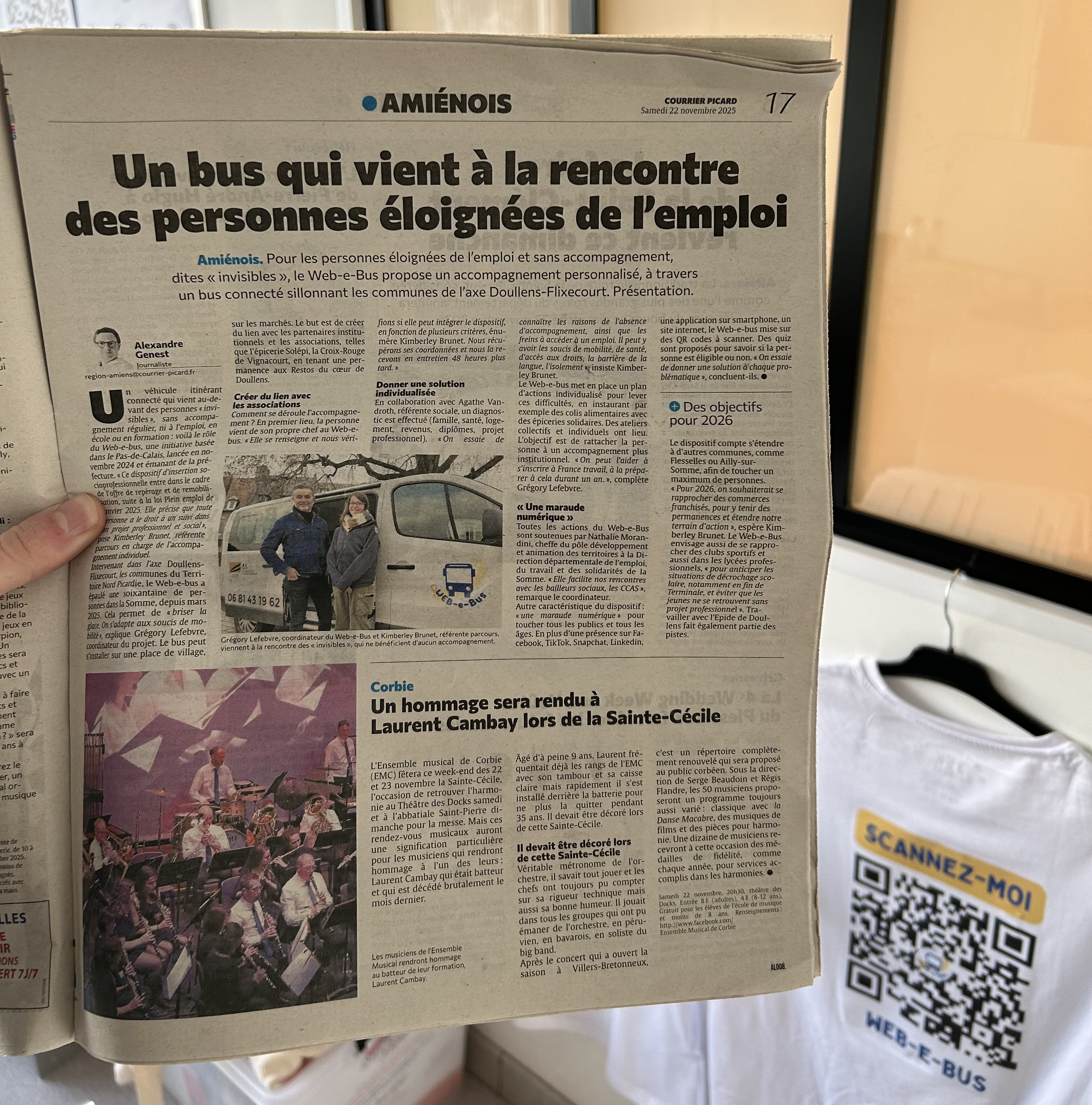 Photo de Article du Courrier Picard