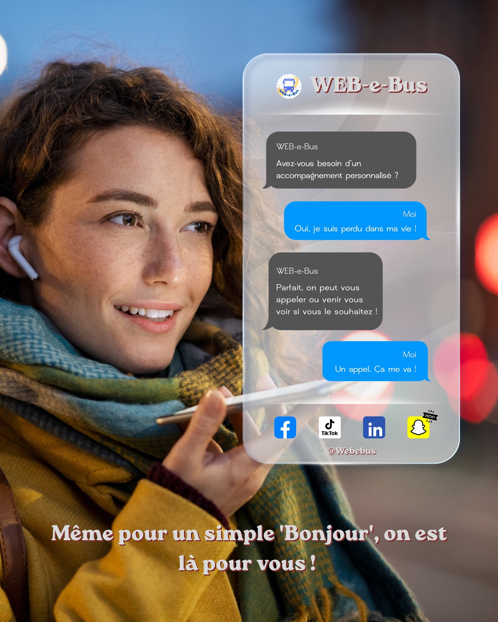 Photo de Vous pouvez nous contacter via nos réseaux sociaux 