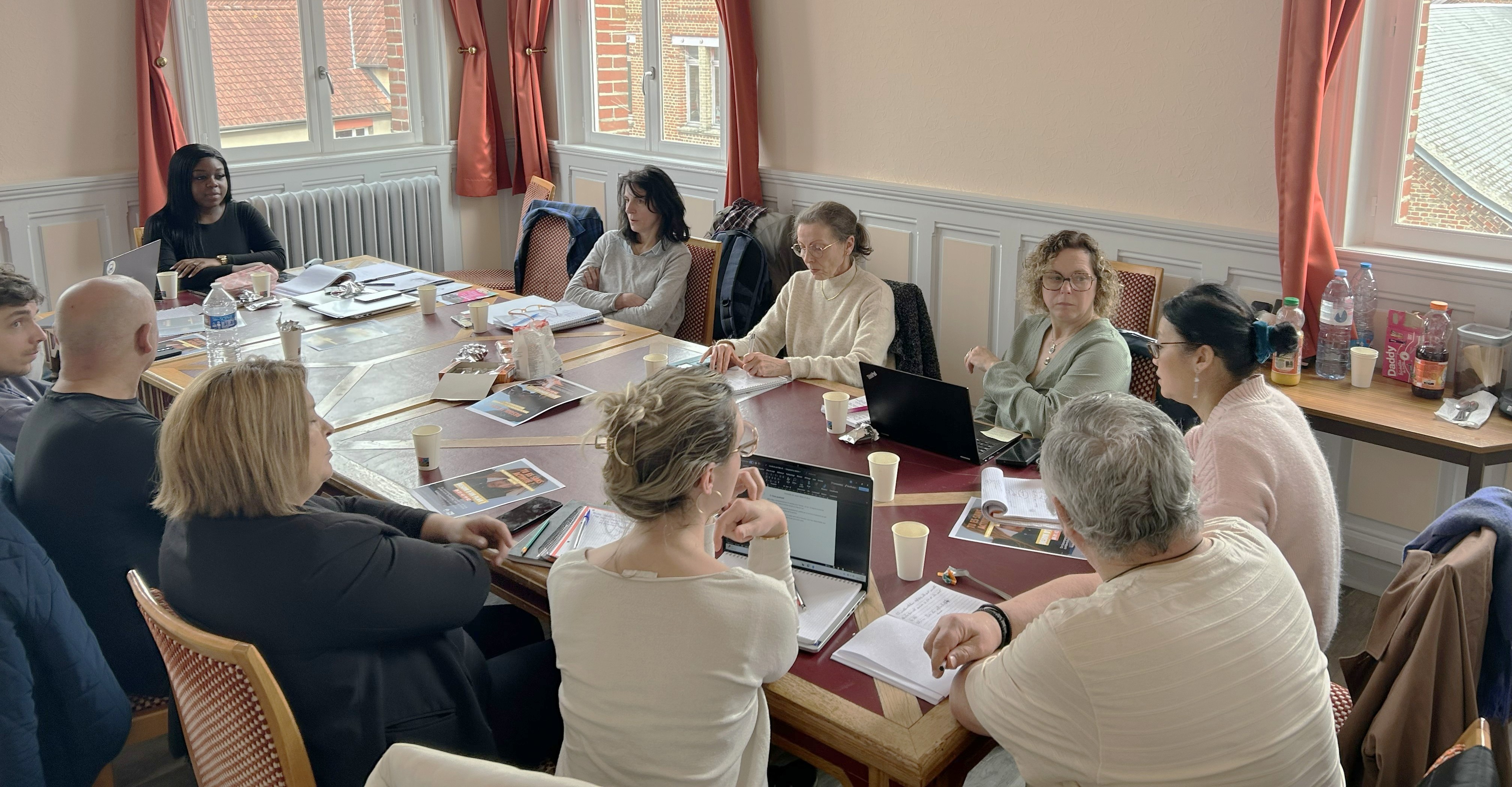Photo de Comité de suivi à Doullens